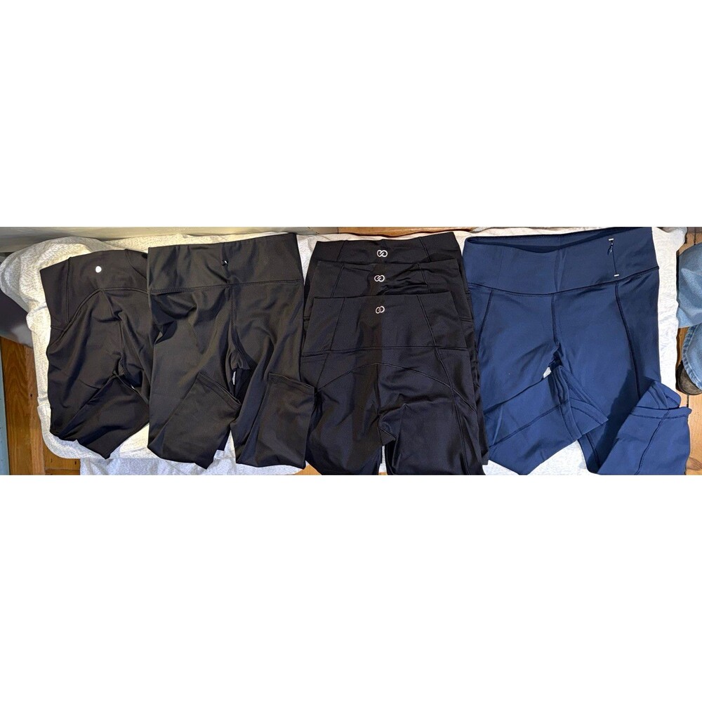 Woman’s Leggings/shorts Lot 6 Pc Yoga size Medium great brands-read description